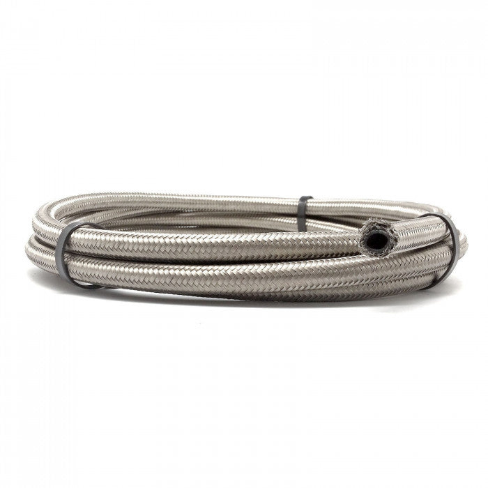 -6 AN (9mm ID) Stainless Steel Braided Hose