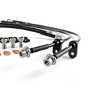 HEL Performance Brake Lines for Mitsubishi Colt 1.3 1996-2003, Stainless Steel Braided