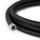 AN6 PTFE Black Nylon Braided Fuel, Oil, Coolant Hose Line