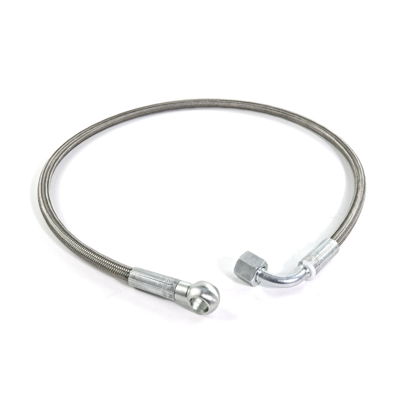 HEL Performance Turbo Water Feed Line for Ford Sierra Sapphire RS Cosworth, Stainless Steel Braided
