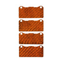 HEL Performance Carbon Fiber Brake Pad Shims for Toyota GR Corolla 1.6 2023-on