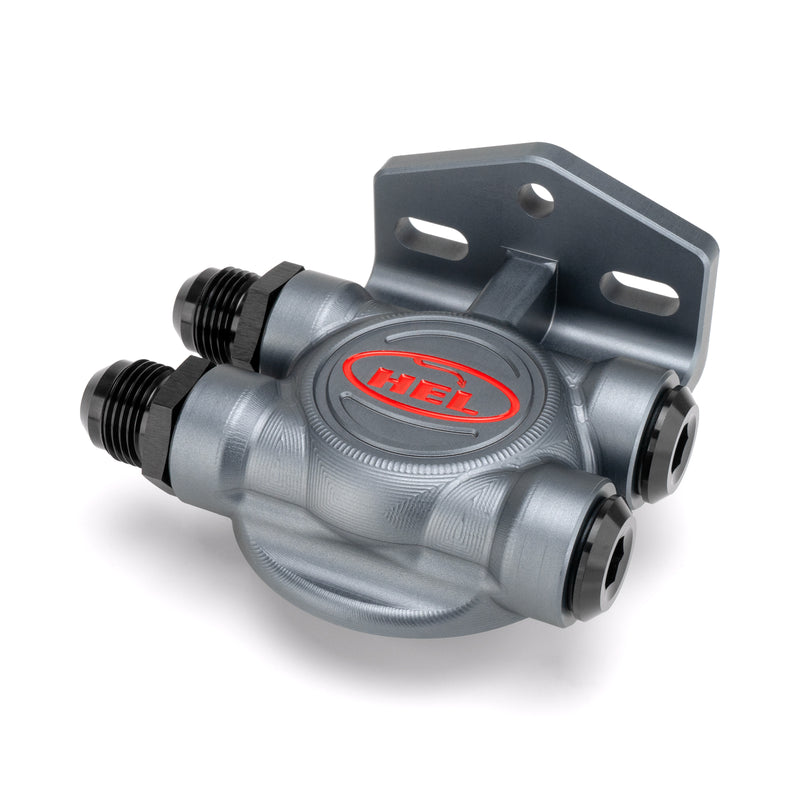 HEL Performance Oil Filter Relocation Remote Head