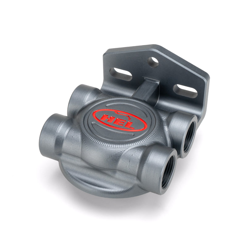 HEL Performance Oil Filter Relocation Remote Head