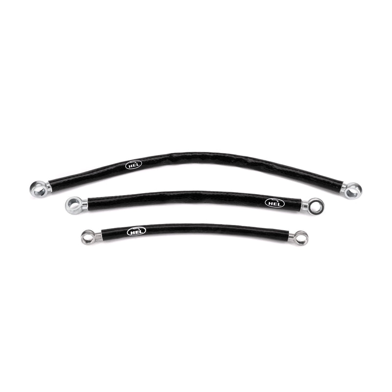 HEL Performance Turbo Oil Feed, Water Feed and Water Return Lines for Nissan 240SX S14 (1995-1998), Stainless Steel Braided