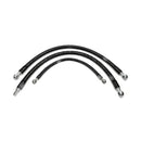 HEL Performance Turbo Oil Feed, Water Feed and Water Return Lines for Nissan Skyline R32, R33 GTS-T with Garrett GT Series Turbo, Stainless Steel Braided