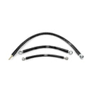 HEL Performance Turbo Oil Feed, Water Feed and Water Return Lines for Nissan PS13 SR20DET, Stainless Steel Braided