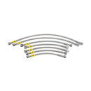 HEL Performance Fuel Injector Lines for Volvo 740 2.0 K-JET Right Hand Drive, Stainless Steel Braided