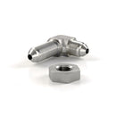 3/8" x 24 UNF (-3 AN JIC) 90 Degree Bulkhead Adapter