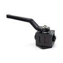 HEL Hydraulic Brake Line Lock with optional Horizontal Lever Cage Bracket