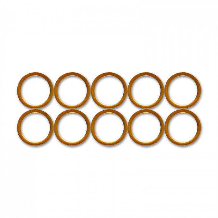 14mm Copper Crush Washers 10 Pack