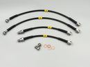 Saab 900/9-3 ‘94-‘02 (+75MM Front, +25MM Rear) Brake Lines